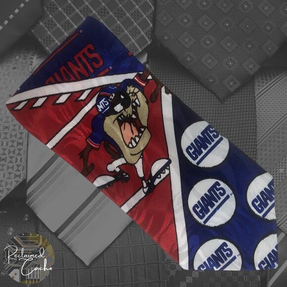 Looney Tunes New York Giants Tie - Picture 1 of 8